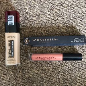 L’Oréal infallible 24hr & Anastasia Beverly Hills